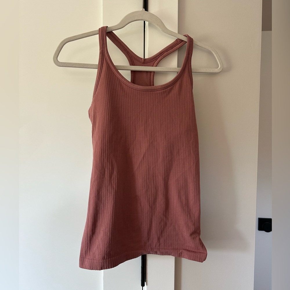 Peach workout top
